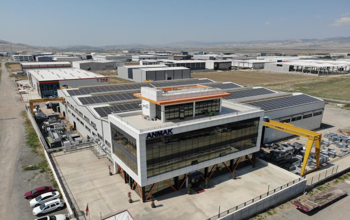 Anmak - 12,5 MWp Çatı GES Projesi