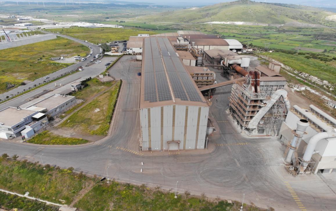 8 MWp Beton Tesisi Çatı GES